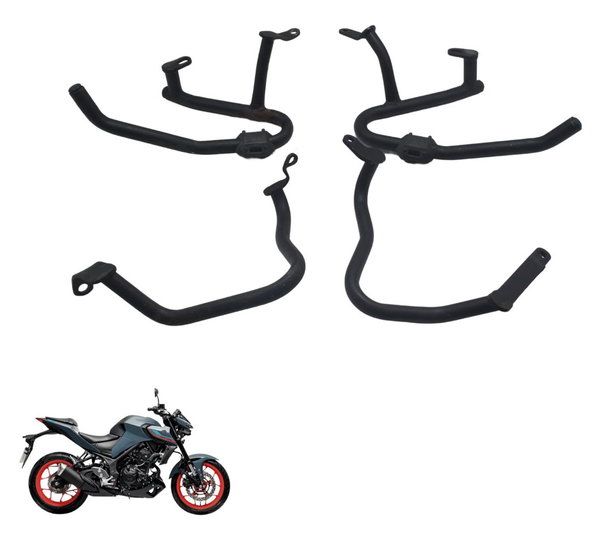 Jogo Protetor Carenagem Coyote C/ Detalhe Yamaha Mt 03 20-24