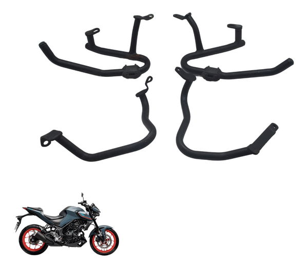 Jogo Protetor Carenagem Coyote C/ Detalhe Yamaha Mt 03 20-24