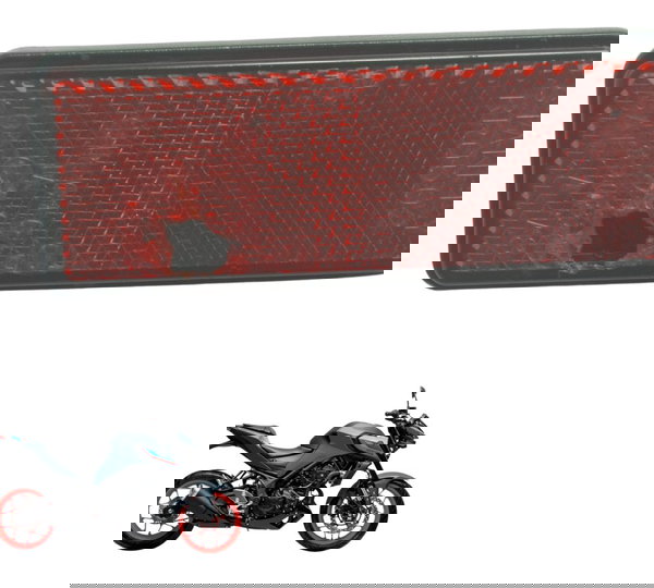 Refletor Olho De Gato C/ Avaria Yamaha Mt 03 20-24 Original