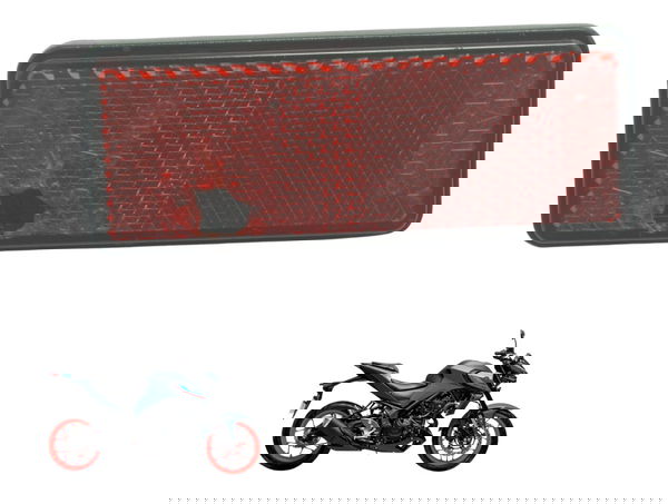 Refletor Olho De Gato C/ Avaria Yamaha Mt 03 20-24 Original