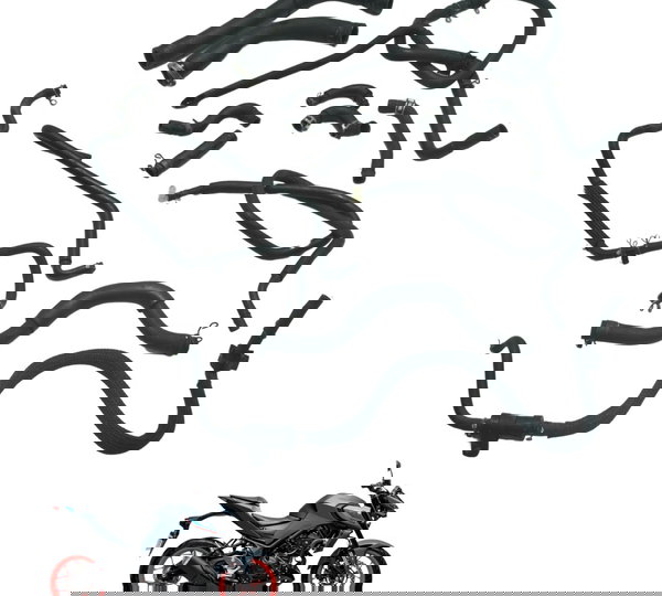 Kit Mangueiras Yamaha Mt 03 20-24 Original