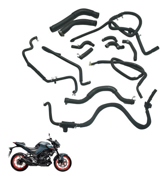 Kit Mangueiras Yamaha Mt 03 20-24 Original