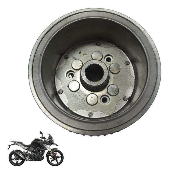 Volante Magneto C/ Placa Partida Bmw G310 Gs 20-24 Original