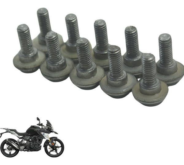 Kit C/10 Parafusos Carenagem Bmw G310 Gs 20-24 Original
