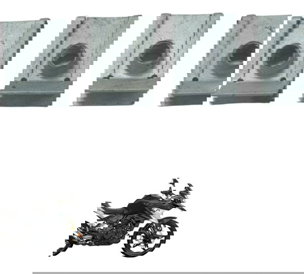 Kit C/ 4 Presilhas Carenagem Bmw G310 Gs 20-24 Original