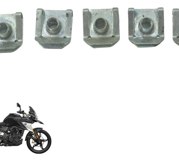 Kit C/5 Presilhas Carenagem Bmw G310 Gs 20-24 Original
