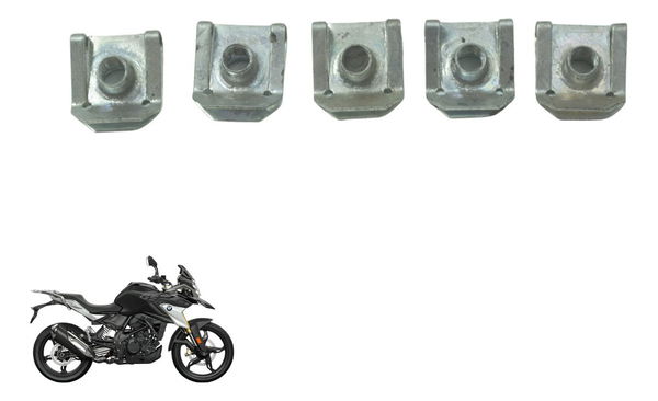 Kit C/5 Presilhas Carenagem Bmw G310 Gs 20-24 Original
