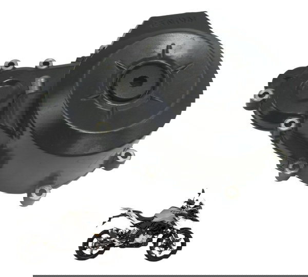 Tampa Motor Esq Estator C/ Detalhes Bmw G 310 Gs 17-20 Orig