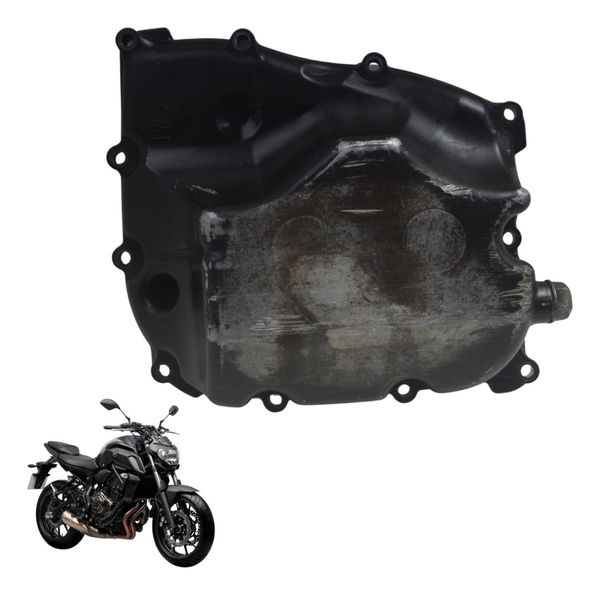 Tampa Cárter C/ Detalhes Yamaha Mt 07 15-24 Original