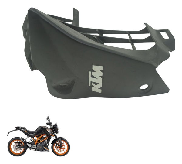 Acabamento Dir Radiador C/ Detalhes Ktm Duke 390 15-18 Orig