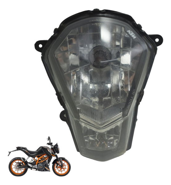 Farol C/ Avaria Ktm Duke 390 15-18 Original