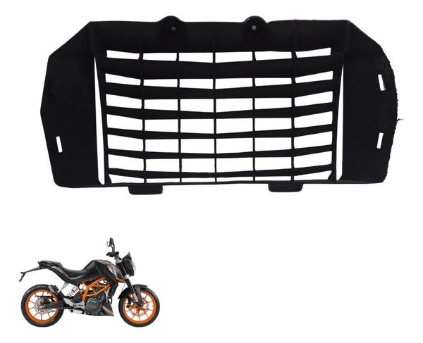 Grade Protetor Radiador C/ Detalhes Ktm Duke 390 15-18 Orig