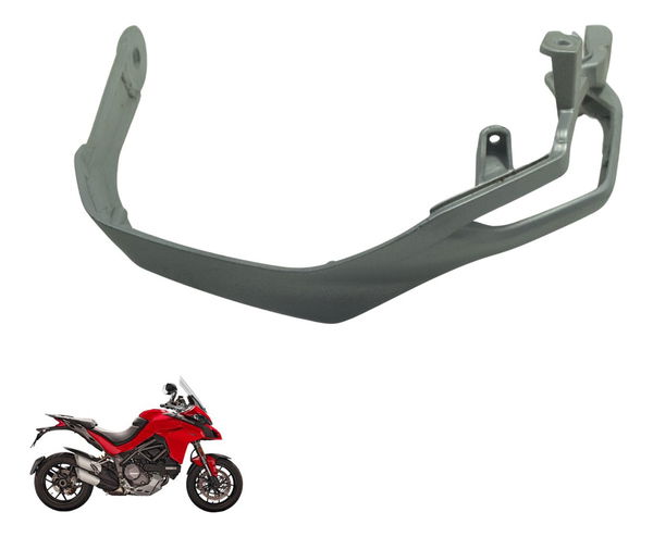 Protetor Mão Dir C/ Detalhes Ducati Multistrada 1260s 18-21 Preto Direito