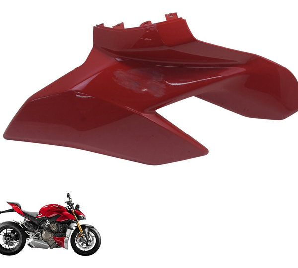 Carenagem Later Esq Avaria Ducati Streetfighter V4 V4s 21-24 Vermelho