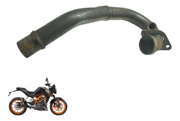 Curva Escape C/ Avaria Ktm Duke 390 15-18 Original