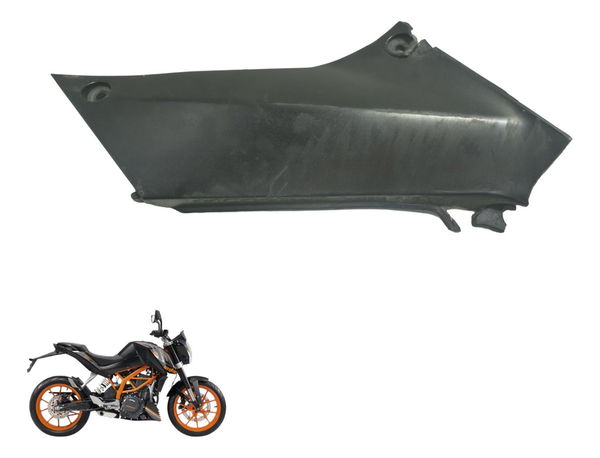 Tampa Lateral C/ Avaria Ktm Duke 390 15-18 Original