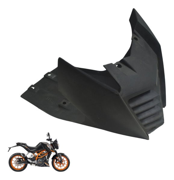 Spoiler Inferior Motor C/ Detalhes Ktm Duke 390 15-18 Orig