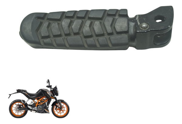 Pedaleira Traseira Esq Com Detalhes Ktm Duke 390 15-18 Orig