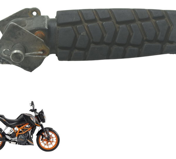 Pedaleira Traseira Esq C/ Avaria Ktm Duke 390 15-18 Original