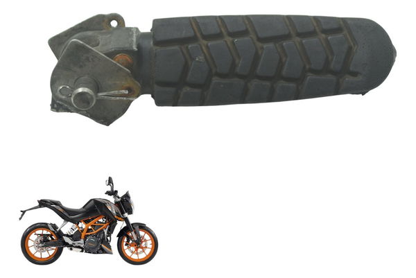 Pedaleira Traseira Esq C/ Avaria Ktm Duke 390 15-18 Original