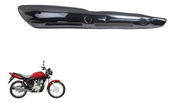 Capa Escape C/ Detalhes Honda Cg 125 Fan 2011 Original