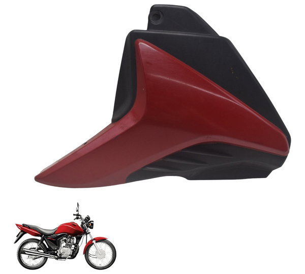 Carenagem Lateral Direita C/ Avaria Cg 125 Fan 2011 Paralela