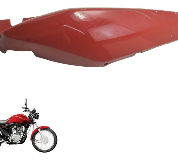 Carenagem Rabeta Esq C/ Detalhes Honda Cg 125 Fan 2011 Orig
