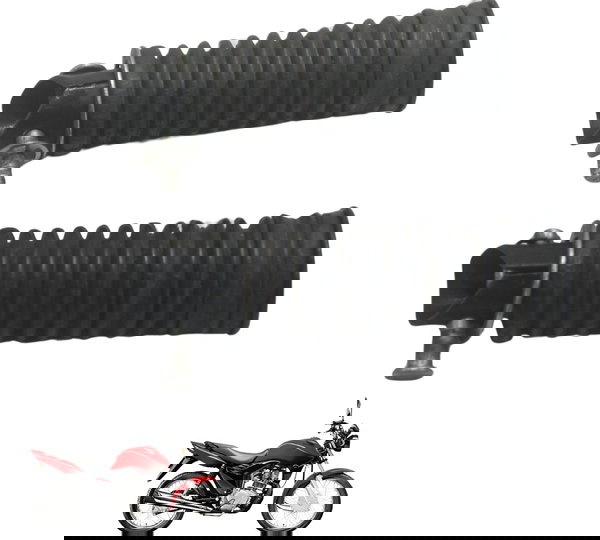 Par Pedaleira Traseira Paralela Honda Cg 125 Fan 2011