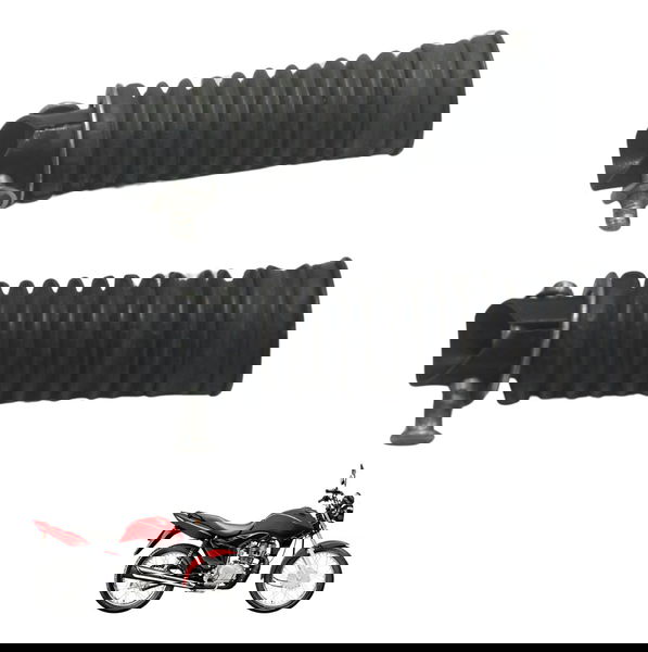 Par Pedaleira Traseira Paralela Honda Cg 125 Fan 2011