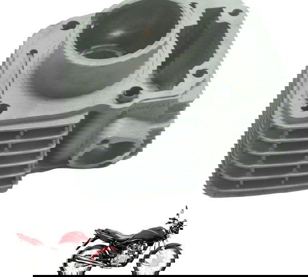 Cilindro Pistão E Anéis Honda Cg 125 Fan 2011 Original