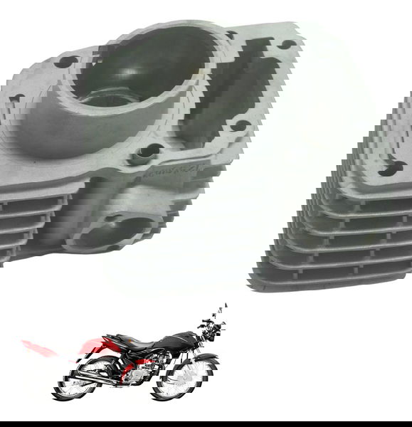 Cilindro Pistão E Anéis Honda Cg 125 Fan 2011 Original