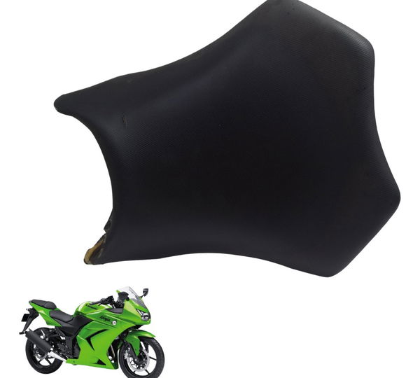 Banco Dianteiro C/ Detalhes Kawasaki Ninja 250 R 08-12 Orig Preto