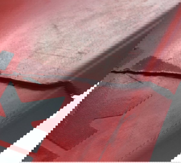 Carenagem Lateral Esq C/ Avaria Kawasaki Ninja 250 R 08-12