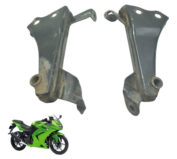 Par Suporte Motor C/ Avaria Kawasaki Ninja 250 R 08-12 Orig