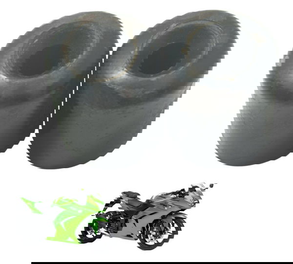 Par Peso Guidão C/ Detalhes Kawasaki Ninja 250 R 08-12 Orig