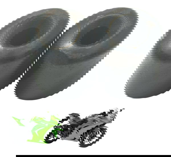 Par Peso Guidão C/ Detalhes Kawasaki Ninja 250 R 08-12 Orig