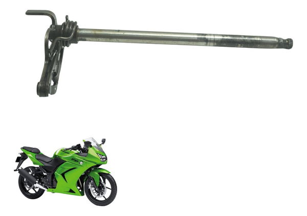 Eixo Seletor Marcha Kawasaki Ninja 250 R 08-12 Original
