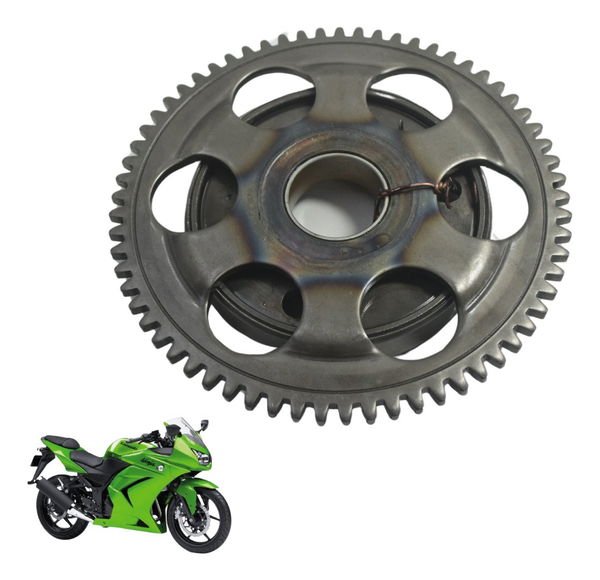 Placa Partida Kawasaki Ninja 250 R 08-12 Original