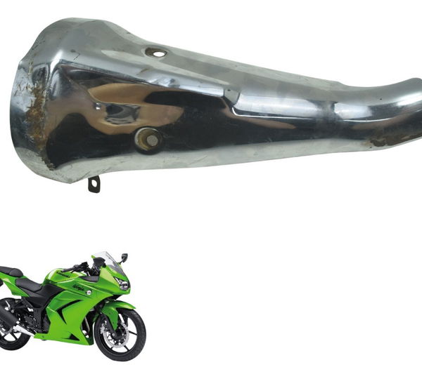 Capa Ponteira Escape Avaria Kawasaki Ninja 250 R 08-12 Orig