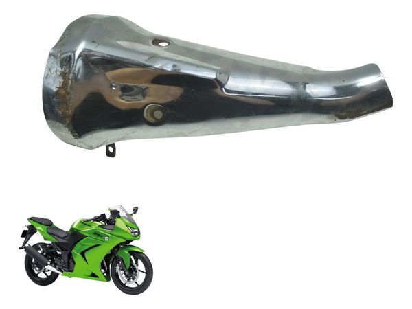 Capa Ponteira Escape Avaria Kawasaki Ninja 250 R 08-12 Orig