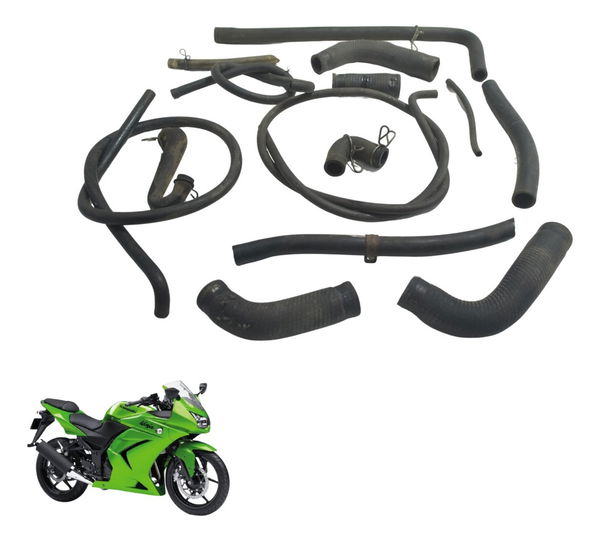 Kit Mangueiras Kawasaki Ninja 250 R 08-12 Original