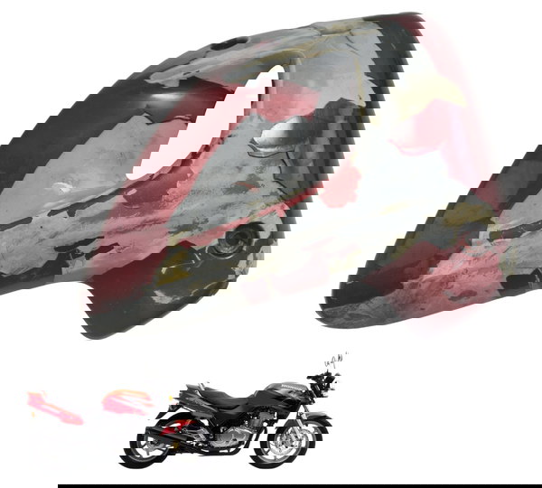 Carenagem Lateral Direita C/ Avaria Honda Cb 500 98-05 Orig