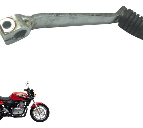 Pedal Câmbio C/ Detalhes Honda Cb 500 98-05 Original