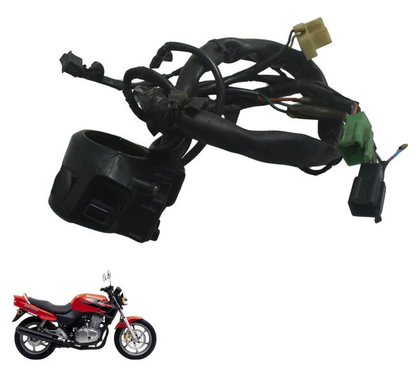 Chave Punho Luz C/ Avaria Honda Cb 500 98-05 Original