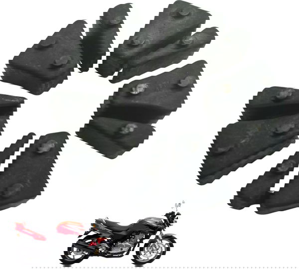 Jogo Coxim Cubo Coroa Honda Cb 500 98-05 Original