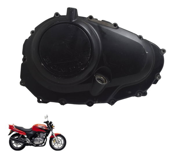 Tampa Motor Embreagem C/ Detalhes Honda Cb 500 98-05 Orig