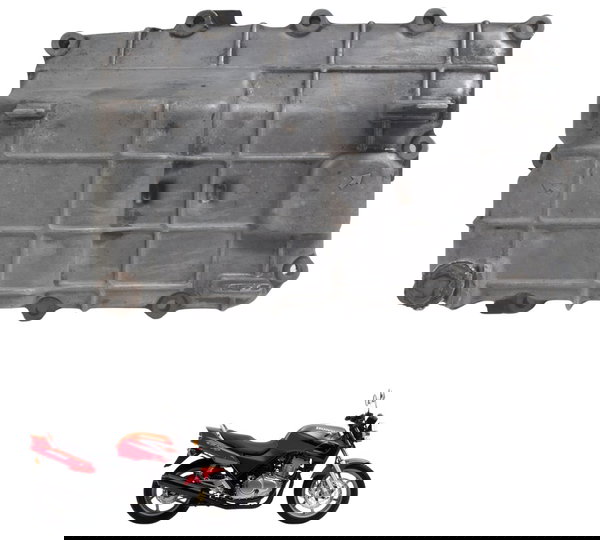 Tampa Motor Cárter C/ Detalhes Honda Cb 500 98-05 Original