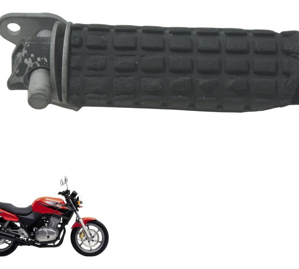 Pedaleira Traseira Esq C/ Avaria Honda Cb 500 98-05 Original
