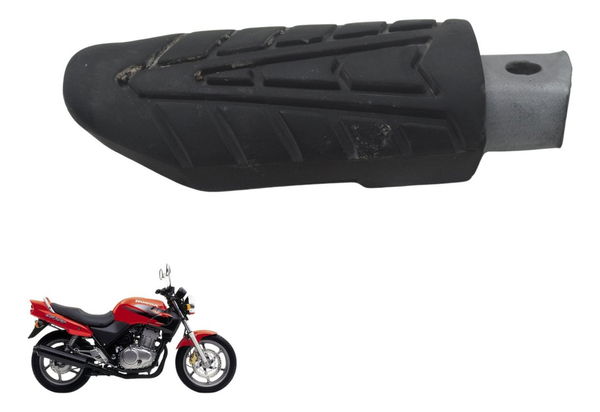 Pedaleira Traseira Esq C/ Avaria Honda Cb 500 98-05 Original