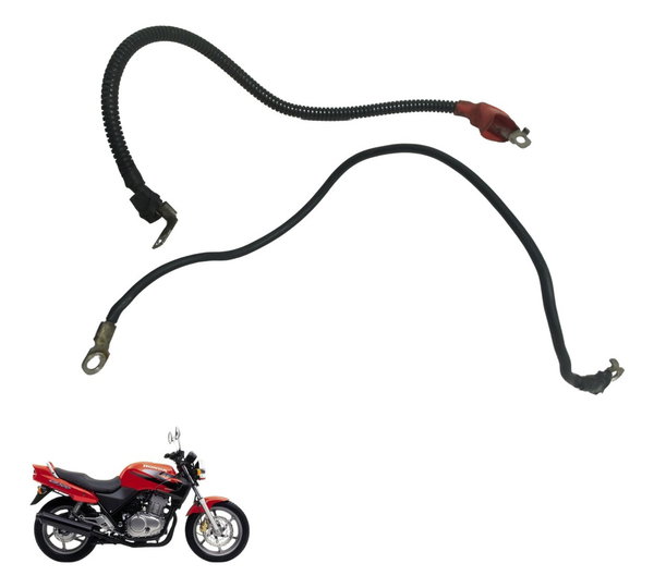 Cabo Bateria +/- Honda Cb 500 98-05 Original
